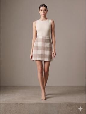 LOFT Petite Buffalo Check Flannel Mini Skirt – Size 0P